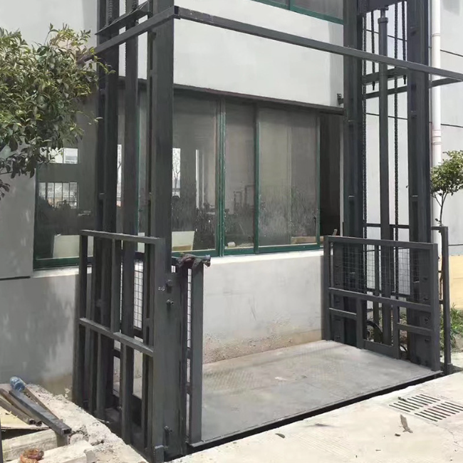 七叉镇5吨室外升降货梯